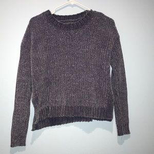 Purple American eagle sweater